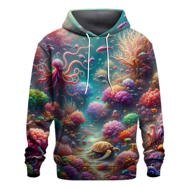 Mystical Underwater Garden Hoodie