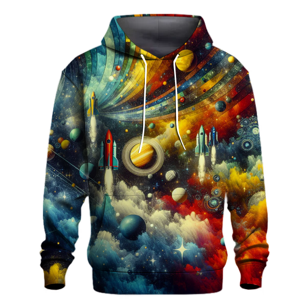 Retro Space Journey Hoodie