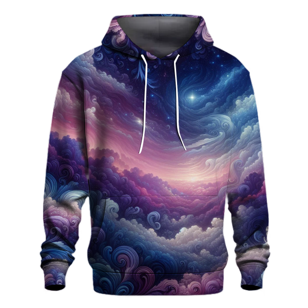 Violet Twilight Tie-dye Hoodie