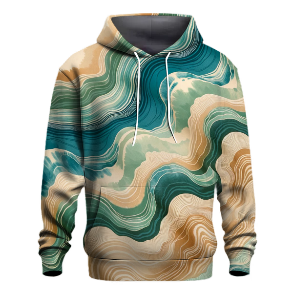 Ocean Breeze Stripe Hoodie