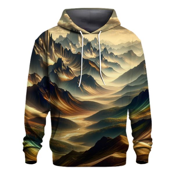 Serene Mountain Escape Hoodie