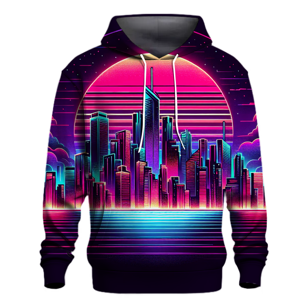 Synthwave Skyline Hoodie