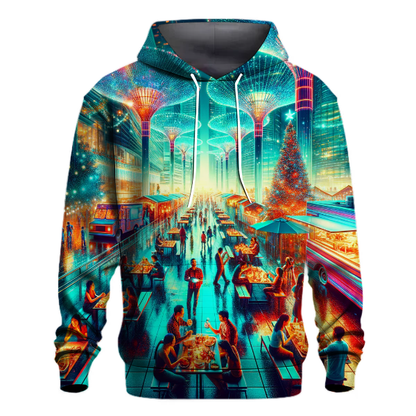 Bright Lights, Big City Christmas Hoodie