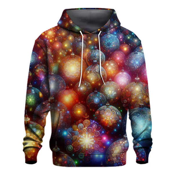 Glowing Christmas Ornaments Hoodie