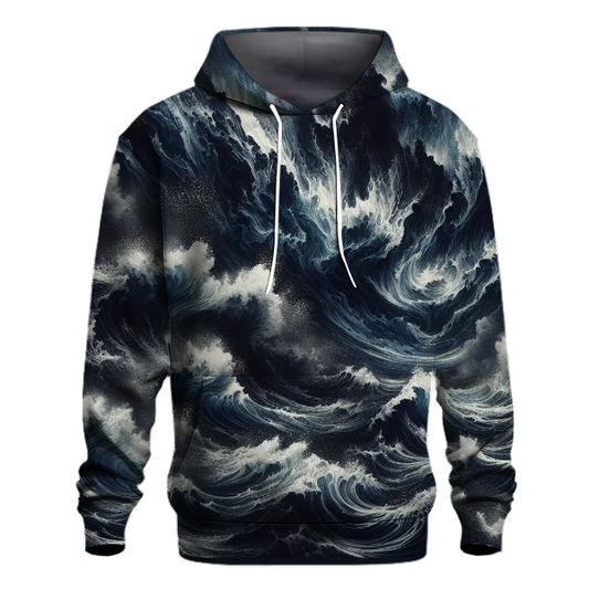 Stormy Sea Tie-Dye Hoodie