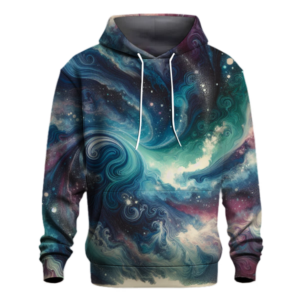 Cosmic Wave Tie-Dye Hoodie