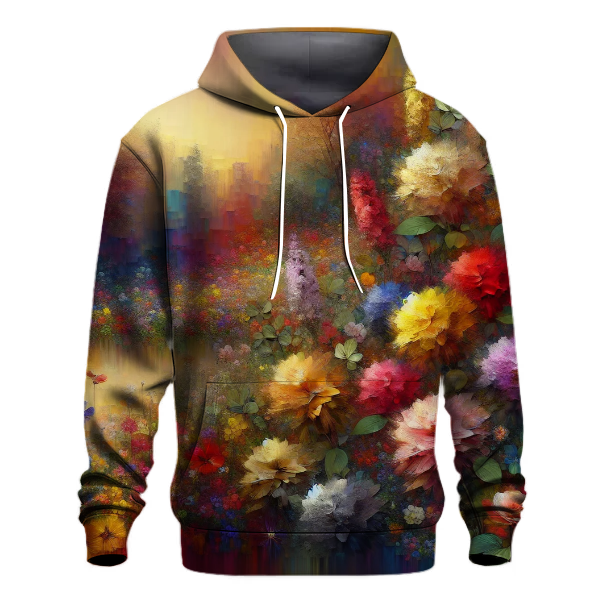 Sunlit Garden Delights Hoodie