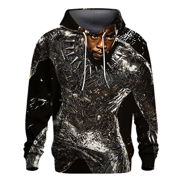 Chadwick Boseman The Heart and Power of Black Panther Hoodie