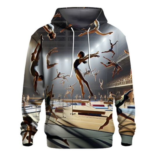 Gymnastics Grace and Strength Hoodie