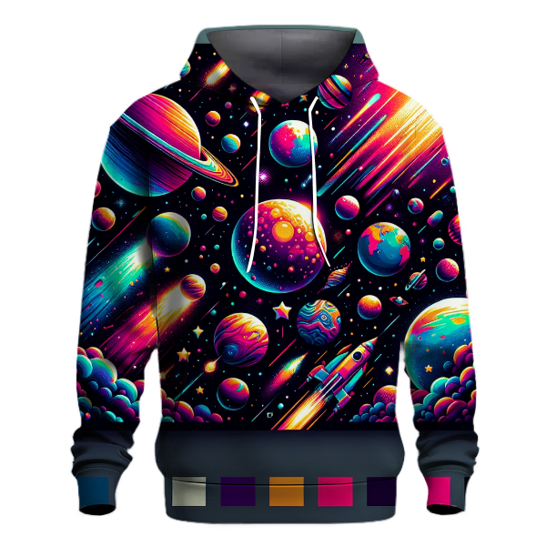 Cosmic Retro Adventure Hoodie