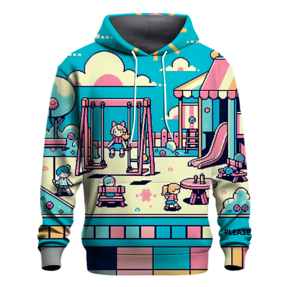 Retro Pixel Playground Hoodie