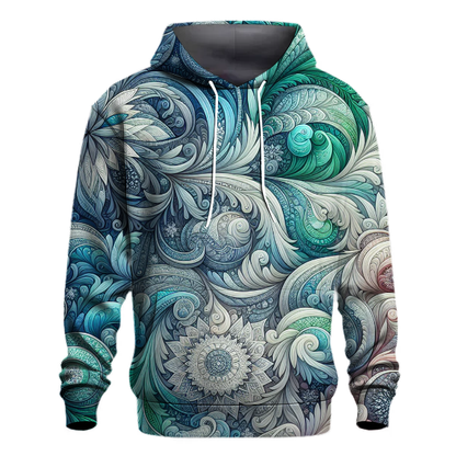 Frosted Forest Tie-Dye Hoodie