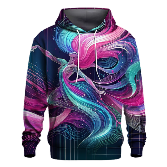 Disco Groove Lines Hoodie