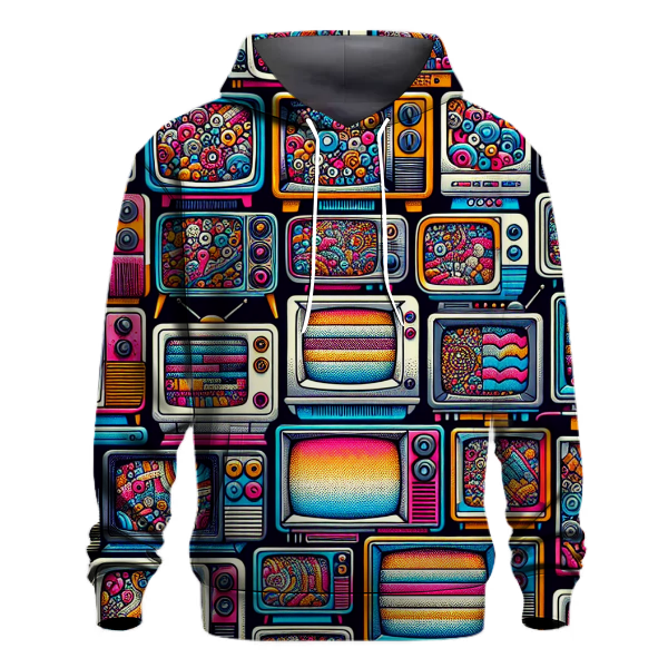 Retro 80s Television Hoodie