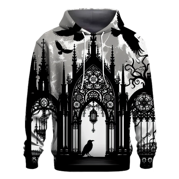 Gothic Elegance Enigma Hoodie