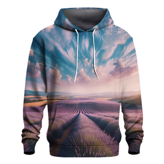 Dreamy Lavender Fields Hoodie