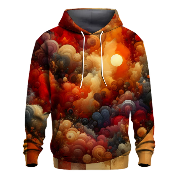 Crimson Horizon Hoodie