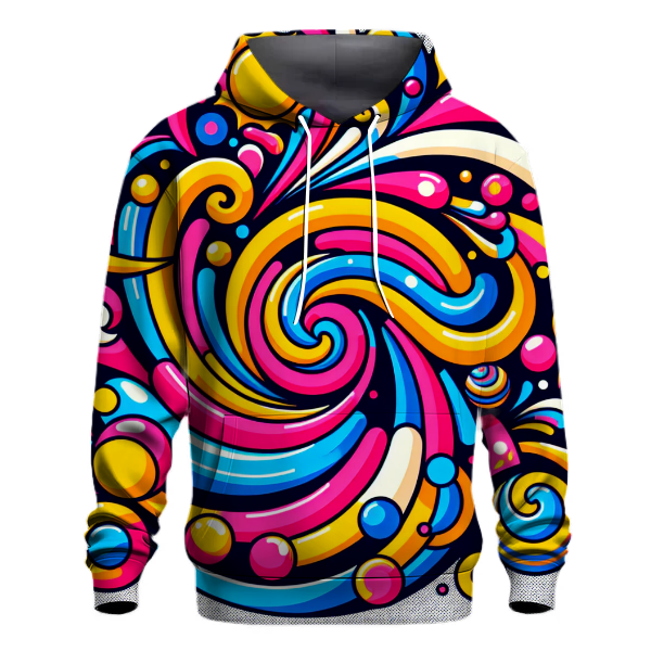 Whimsical Color Splash Hoodie