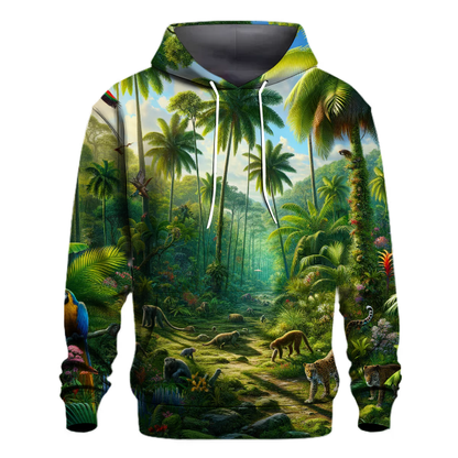 Tropical Jungle Vibes Hoodie