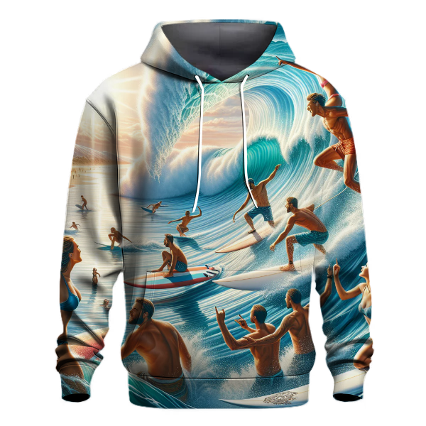 Surf's Up Adventure Hoodie Hoodie Designs