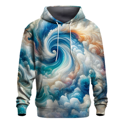 Luminous Oceanic Tide Hoodie