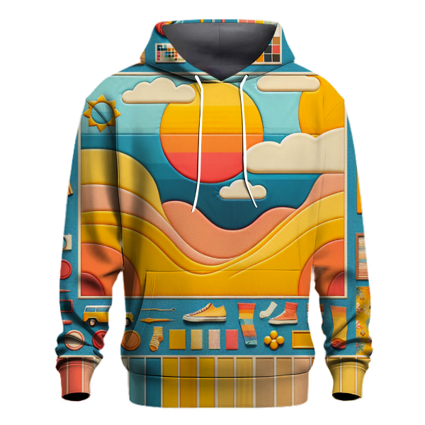 Vibrant Sunshine Daze Hoodie