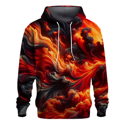 Lava Flow Tie-dye Design Hoodie