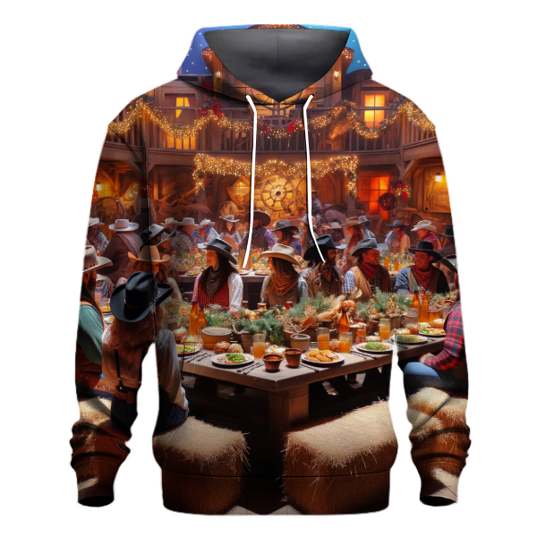 Christmas in the Wild West Hoodie