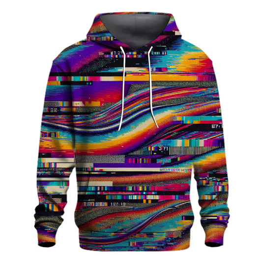 VHS Glitch Retro Hoodie