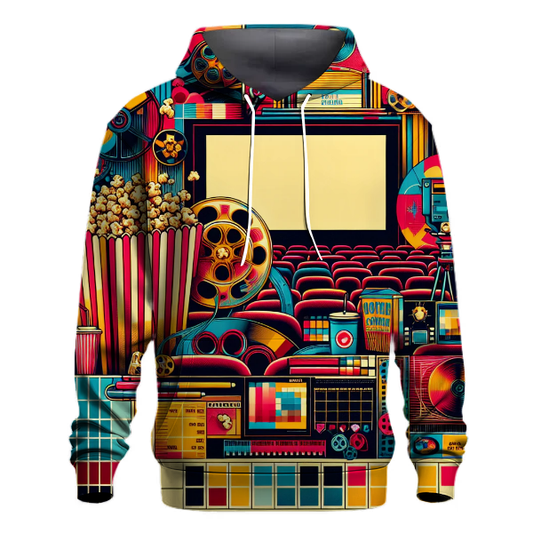 Classic 80s Cinema Night Hoodie