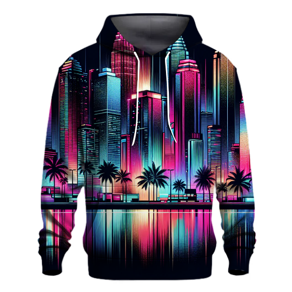 Radical Neon City Hoodie Premium Hoodies