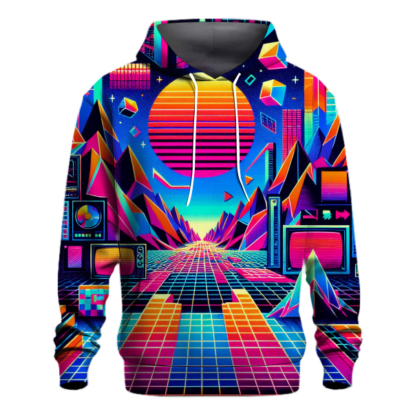 Retro Synthwave Journey Hoodie