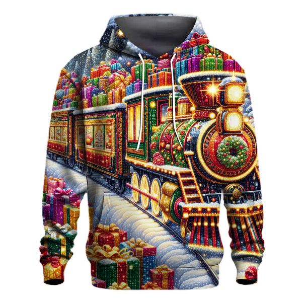 Charming Christmas Train Hoodie