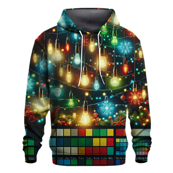 Jolly Holiday Lights Hoodie