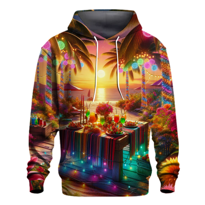 Tropical Christmas Paradise Hoodie