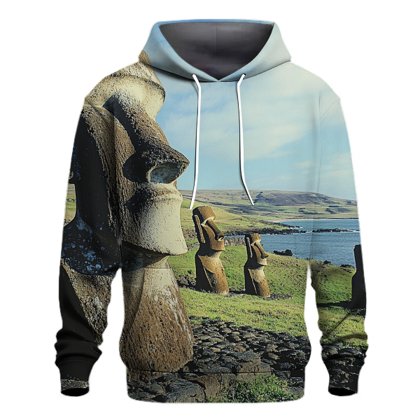 The Moai of Easter Island - Rapa Nui Hoodie