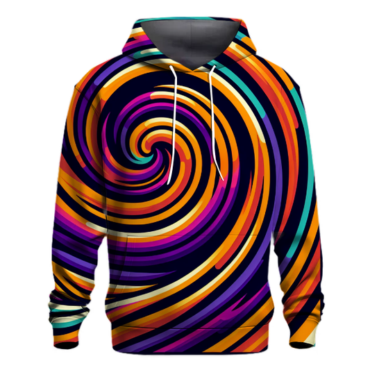 Funky Retro Spiral Hoodie