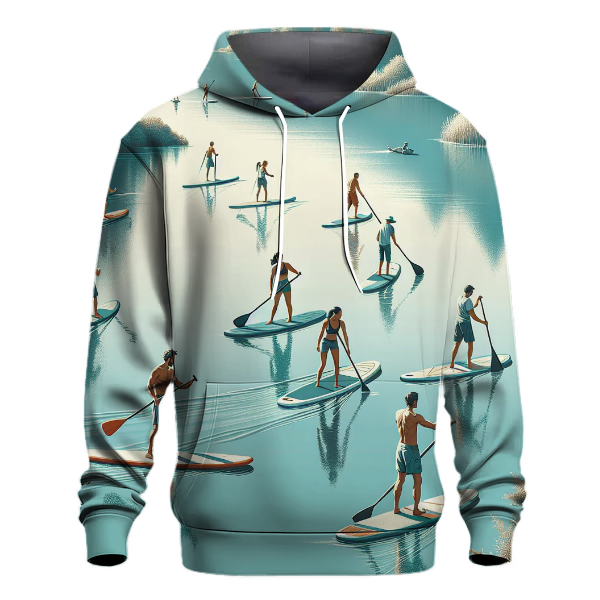 Paddleboarding Relaxation Hoodie