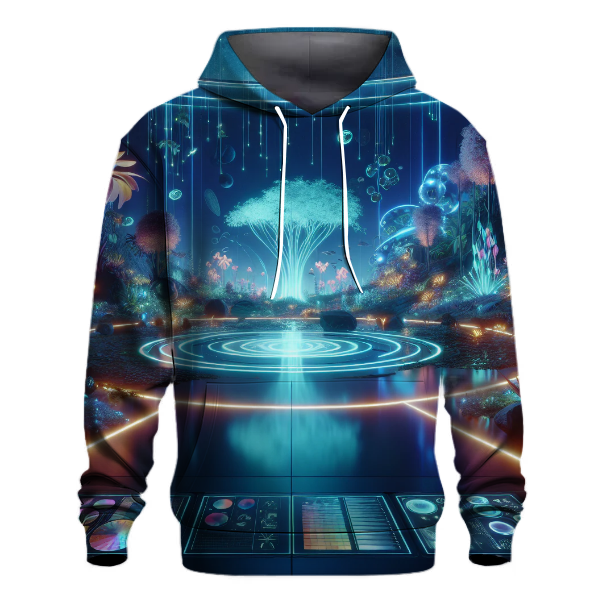 Futuristic Foliage Hoodie