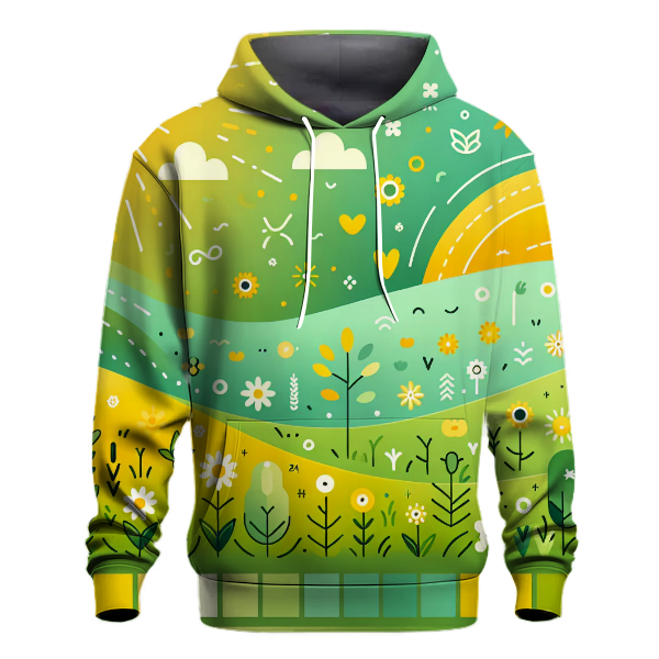 Sunny Fields Gradient Hoodie