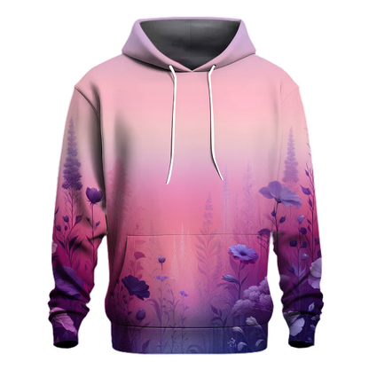 Floral Twilight Whisper Hoodie