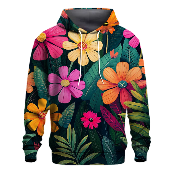 Wild Flower Power Hoodie