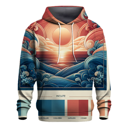 Sunset Over the Ocean Hoodie