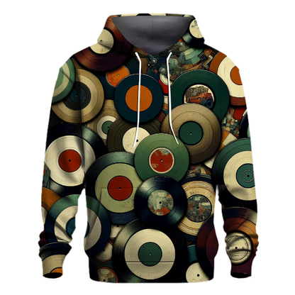 Vinyl Record Retro Hoodie