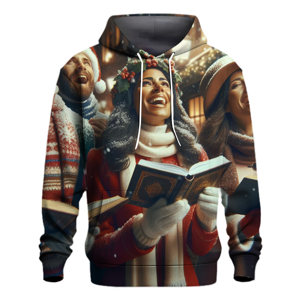 Joyous Christmas Carolers Hoodie