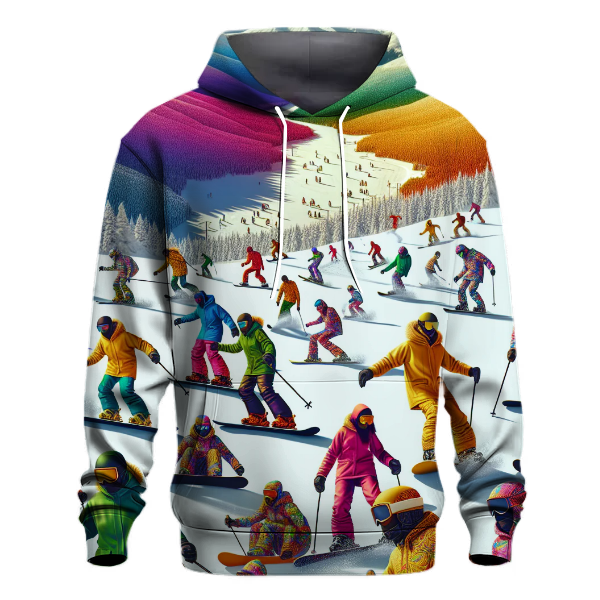 Snowboarding Chill Vibes Hoodie