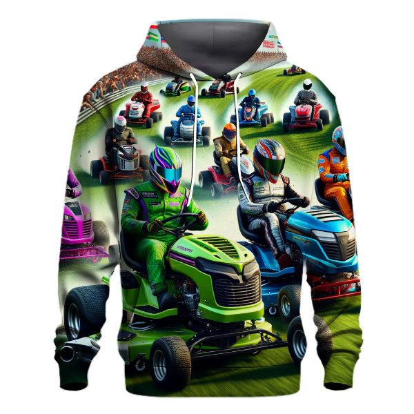 Lawn Mower Racing Hoodie