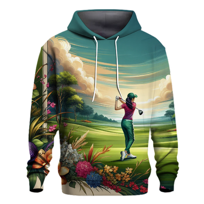 Golf Swing Style Hoodie