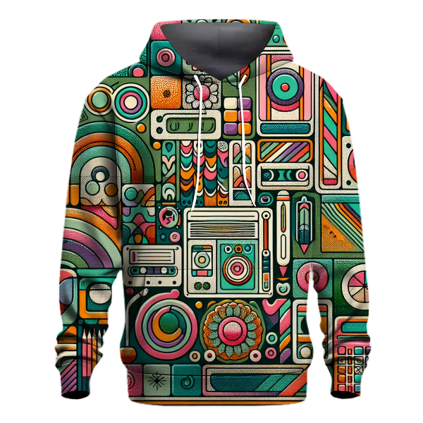 Vivid Color Play Hoodie