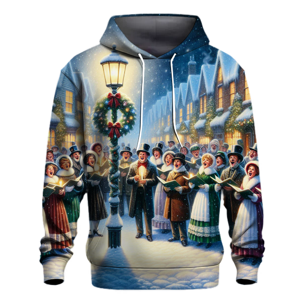 Festive Carolers' Melody Hoodie